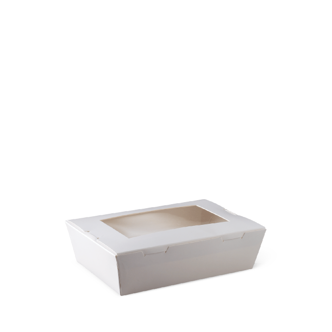 LUNCHBOX EXSML WIN BL  WHITE
